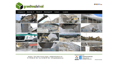 Desktop Screenshot of granitosdelval.com